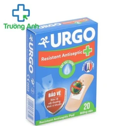 Urgo Resistant, Antiseptic Pad, 20 miếng - Giúp bảo vệ vết thương khỏi vi khuẩn