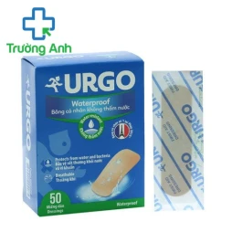 Băng dán cá nhân Urgo Waterproof, 50 miếng (không thấm nước)