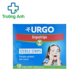 Miếng dán vô trùng Urgostrips 100mm x 6mm (10 miếng) của Thái Lan