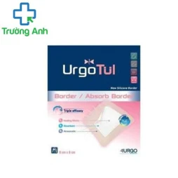 Urgotul Absorb Border (Silicone) 8cm x 8cm - Băng dán chống loét vết thương