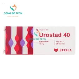 Urostad 40 - Thuốc điều trị tăng huyết áp, phù phổi cấp hiệu quả