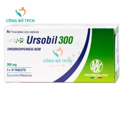 Ursobil 300mg ABC Farmaceutici - Thuốc điều trị xơ gan mật hiệu quả