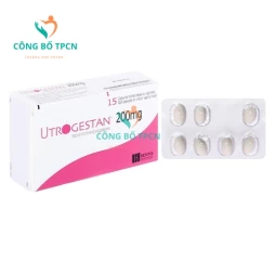 Utrogestan 200mg - Thuốc điều trị rối loạn nội tiết tố nữ hiệu quả