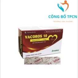 Vacoros 10 - Thuốc điều trị rối loạn lipid máu