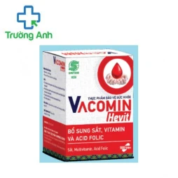 Vacomin Hevit - Hỗ trợ bổ sung sắt và các vitamin cho cơ thể