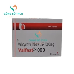 Valfast-1000 - Thuốc trị nhiễm trùng do virus herpes của Ấn Độ