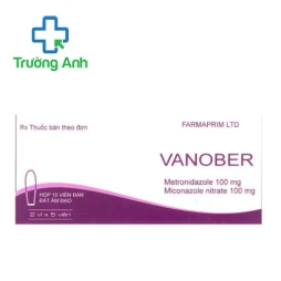 Vanober Farmaprim - Viên đặt điều trị viêm âm đạo hiệu quả