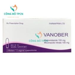 Vanober Farmaprim - Viên đặt điều trị viêm âm đạo hiệu quả