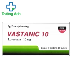 Vastanic 10 - Thuốc điều trị tăng cholesterol máu, xơ vữa động mạch
