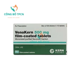 VenoKern 500mg Kern Pharma - Thuốc điều trị trĩ hiệu quả