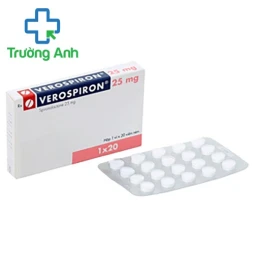 Verospiron 25mg - Thuốc điều trị cao huyết áp hiệu quả của Hungary