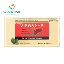 Viegan-B - Hỗ trợ điều trị viêm gan siêu vi B, tăng cường chức năng gan