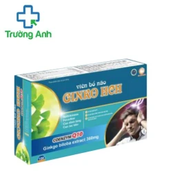 Viên bổ não Ginko HCH - Hỗ trợ tăng cường tuần hoàn máu não