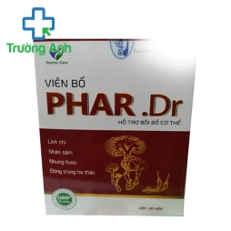 Viên bổ Phar .Dr - Hỗ trợ bồi bổ cơ thể, tăng cường sức đề kháng