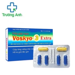 Viên giải rượu Voskyo-3 Extra - Hỗ trợ tăng cường chức năng gan