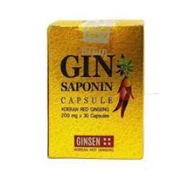  Viên hồng sâm GIN- Saponin Capsule - tăng cường sức khỏe, hỗ trợ nâng cao sức đề kháng
