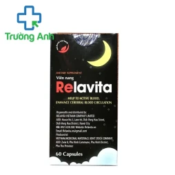 Viên nang Relavita - Giúp hoạt huyết, tăng cường tuần hoàn não