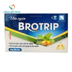  Viên ngậm Brotrip – Hỗ trợ giúp bổ phế, giảm ho hiệu quả