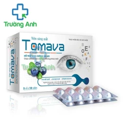 Viên sáng mắt Tomava - Giúp giảm triệu chứng nhức mắt, mỏi mắt