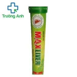 Viên bổ sủi Maxliver - Giúp tăng cường chức năng gan, giải độc gan