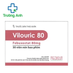 Vilouric 80 Medisun - Thuốc điều trị bệnh gout hiệu quả