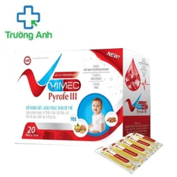 Vimec PyroFe III - Bổ sung sắt, hỗ trợ quá trình tạo hồng cầu