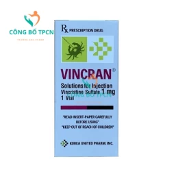 Vincran tiêm 1mg - Thuốc điều trị ung thư hiệu quả của Korea