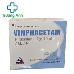 Vinphacetam 2g/10ml - Thuốc điều trị rối loạn thần kinh não bộ hiệu quả