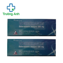 Vinroxamin 500mg Vinphaco - Thuốc điều trị thừa sắt hiệu quả
