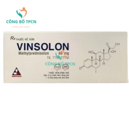 Vinsolon 40mg Vinphaco - thuốc điều trị viêm khớp dạng thấp