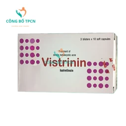 Vistrinin - Thuốc điều trị mụn trứng cá hiệu quả của Phil Inter Pharma