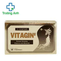 Vitagini Pymepharco - Thuốc bổ giúp bổ sung vitamin và khoáng chất cho cơ thể