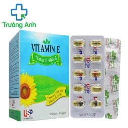 Vitamin E Natural 400-A USP - Bổ sung vitamin E hiệu quả