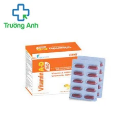 Vitamin A-D ISO - Giúp bổ sung Vitamin A, Vitamin D3 cho cơ thể