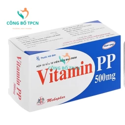Vitamin PP 500mg MKP - Giúp bổ sung vitamin bảo vệ sức khỏe