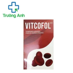 Vitcofol Plus NutriSpain - Hỗ trợ bổ sung sắt và vitamin cho bà bầu