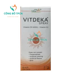 Vitdeka Spray - Giúp bổ sung Vitamin D, Vitamin K2 cho xương chắc khỏe