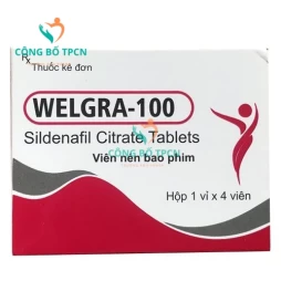 Welgra-100 - Thuốc điều trị rối loạn cương dương hiệu quả