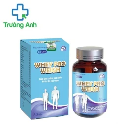 Whey Pro Weigh - Giúp ăn ngủ ngon và tăng cường sức khỏe