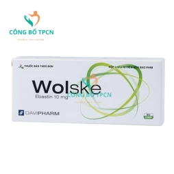 Wolske - Thuốc điều trị viêm mũi dị ứng, nổi mày đay của Davipharm