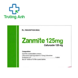 Zanmite 125 Hataphar - Thuốc điều trị nhiễm khuẩn hiệu quả