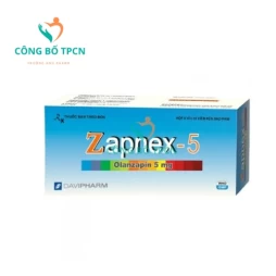 Zapnex-5 - Thuốc điều trị tâm thần phân liệt hiệu quả của Davipharm