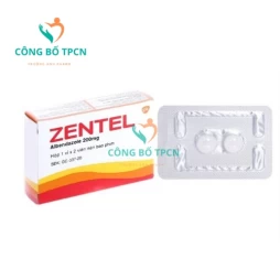 Zentel 200mg OPV - Thuốc điều trị nhiễm ký sinh trùng (10 hộp)