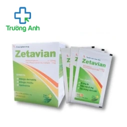 Zetavian Tipharco - Thuốc điều trị dị ứng hiệu quả