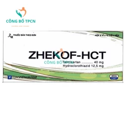 Zhekof-HCT - Thuốc điều trị bệnh tăng huyết áp của Davipharm