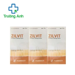 Zilvit 500mg/100ml Pharbaco - Thuốc điều trị nhiễm khuẩn hiệu quả