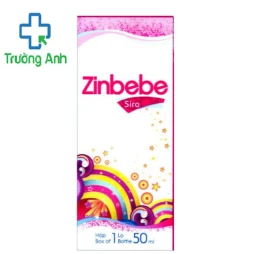 Zinbebe 50ml Hataphar - Hỗ trợ dự phòng thiếu kẽm do thiếu sắt hiệu quả