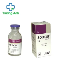 Zoliicef 1g Pymepharco - Thuốc điều trị nhiễm khuẩn hiệu quả