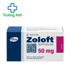 Zoloft 50mg Pfizer - Thuốc điều trị trầm cảm hiệu quả