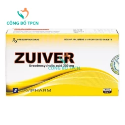 Zuiver - Thuốc điều trị sỏi mật, xơ gan của Davipharm